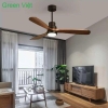 Quạt trần đèn hiện đại GV-1557 lắp phòng khách Sang Trọng