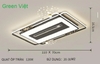 Quạt Trần Đèn Không Cánh QDTK0925 Cao Cấp