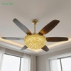 Quạt trần đèn led trang trí QTDP28 Nội Thất