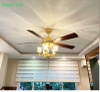 Quạt Trần Đèn Mạ Vàng 24K FY968 5 Cánh Cao Cấp Green Việt