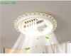 Quạt trần đèn phòng khách QTDPK500 mẫu mới hiện nay