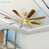 Quạt trần đèn trang trí CD184 Mạ Vàng Chất Lượng Green Việt