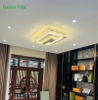 Quạt Trần Đèn Trang Trí QTDS01 Sát Trần Hiện Đại
