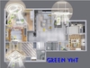 Quạt đèn ốp trần QDOT1