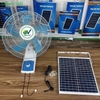 Quạt Treo Tường Năng Lượng Mặt Trời QTV-21