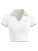 BRETH Fern Top - Trắng xanh bơ