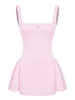 BRETH Heather Dress - Hồng