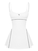 BRETH Rosalie Dress - Trắng