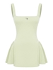 BRETH Heather Dress - Xanh bơ