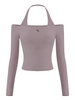 BRETH Combo Dahlia Bra & Top Set - Nâu