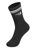 BRETH Double Striped Socks - Đen