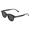 Kính Mát Thời Trang CONLEY Chống Chói UV400 Gọng Tròn Oval Acetate Đen | CO-0129-D