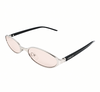 CONLEY Kính Mát Oval Gọng Bạc Nhỏ Tròng Tinted Màu - Kính Mát Unisex Vintage Streetwear CO-0388-B
