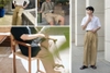 Phối đồ với quần relax chuẩn men dành cho nam