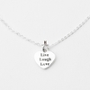 P STAMP LIVE LAUGH LOVE HEART