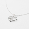 P STAMP DOUBLE HEART IN HEART