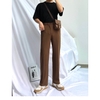 Quần Âu Nam Nữ Hàn Quốc Vải Tuyết Mưa Ống Suông Form Rộng Trẻ Trung Năng Động Unisex Basic Streetwear®. QAX01