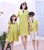 Đồng phục áo váy gia đình DPGD-0219