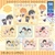 Đồ chơi gacha gashapon ví Haikyu X Sanrio November 23