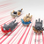 Đồ chơi gacha gashapon mô hình mèo ăn vụn cá  Aug 23