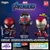 Đồ chơi gacha gashapon CAPCHARA AVENGERS FEB21