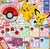 Đồ chơi gacha gashapon POKEMON POKEBALL STAMP JUNE20