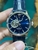Mã số 797B: Orient Star Open Heart RE-AT0001L - dây da - xanh dương