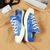 Giày Converse Twisted Vacation 1970s thấp cổ vải xanh CTVX106