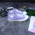 Giày Converse classic thấp cổ vải tím CTVT051