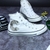 Giày Converse cao cổ vải trắng CCVT022