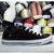 Giày Outlet Converse rubber thấp cổ đen CTRD002