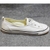 Giày Converse ballet lace thấp cổ vải trắng CTVT003