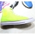 Giày Outlet Converse classic neon cao cổ vải xanh CCVX004
