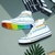 Giày Converse cao cổ vải trắng CCVT028