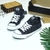 Giày Converse cổ lửng vải đen CLVD003