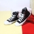Giày Converse cao cổ da đen CCDD021