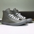 Giày Converse rubber cao cổ xám CCRX003