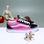 Giày Outlet Vans old skool thấp cổ vải đen - hồng VTVD011