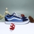 Giày Vans old skool thấp cổ vải xanh VTVX006