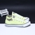 Giày Converse classic thấp cổ vải vàng CTVV012