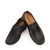 Giày lười CS5150 da bò đế cao su mũi tròn gồm 2 phiên bản màu Đen/Nâu