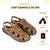 Xăng đan bít mũi da bò Sandals SDA019
