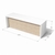 Bàn Đón Tiếp Học Viên MDF Melamine 220x60x75cm Quầy Lễ Tân Đơn Giản KN Home Decor