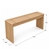 BÀN TRANG ĐIỂM GẤP GỌN KẾT HỢP LƯU TRỮ 177x50x75CM – KN HOME DECOR
