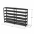 Kệ Để Giày Khung Sắt Hộp 20x20 Sơn Tĩnh Điện 146x30x100cm Đa Tầng KN Home Decor