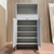 Tủ Giày Đa Năng 2 Cánh Kèm Hộc Kéo MDF Melamine 60x33x130cm – KN TGS6033130