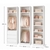 TỦ QUẦN ÁO MODULE ĐA NĂNG 180x50x200CM – KN HOME DECOR