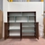 Tủ Sách Kết Hợp Tủ Lưu Trữ MDF Chống Ẩm 150x30x120cm KN-TS15030120