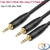 Dây cáp âm thanh DIY chia 3.5mm stereo đực sang 2 cổng 3.5mm đực – Đồng OFC, đầu mạ vàng, dài 0.5M – 50M