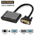 Cáp Chuyển Đổi VGA Sang HDMI Và VGA Dài 25cm Full HD 1080P – Có USB Cấp Nguồn, Xuất 2 Màn Hình Đồng Thời